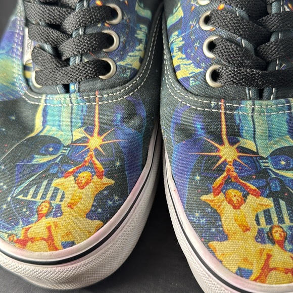 Exclusive VANS Star Wars A New Hope Darth Vader Sneakers Men's Size 9 Women 10.5 - Picture 6 of 15